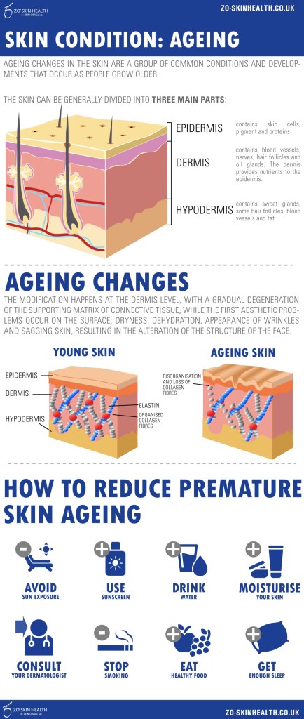 Ageing - ZO Skin Health Infographic
