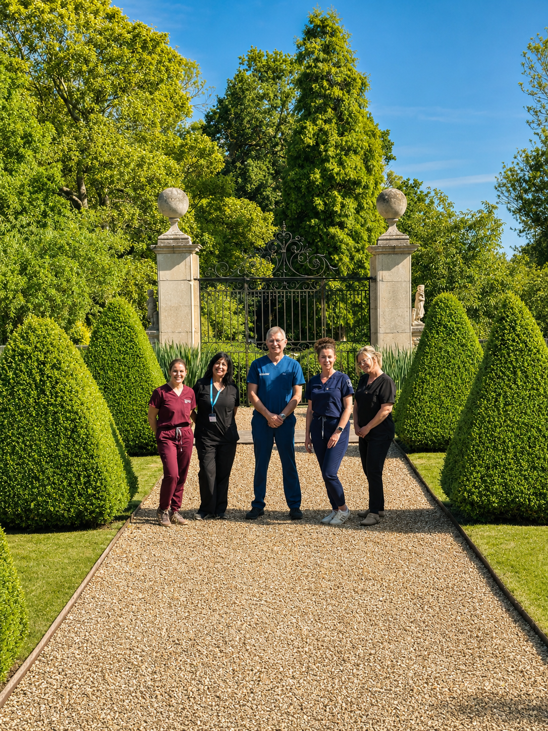 The Hottest Day of the Year: Radiesse Training Returns to the Manor Gardens