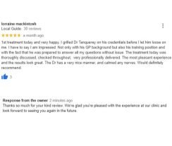 5 Star Google Review for Doctor Credentials