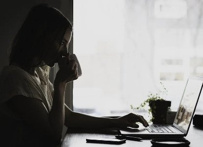 working from home skin