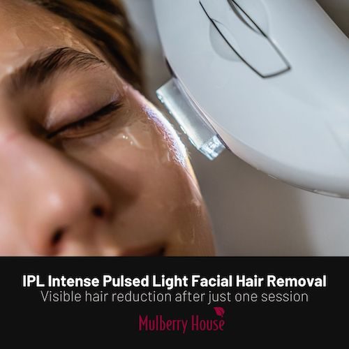 IPL facial hair removal
